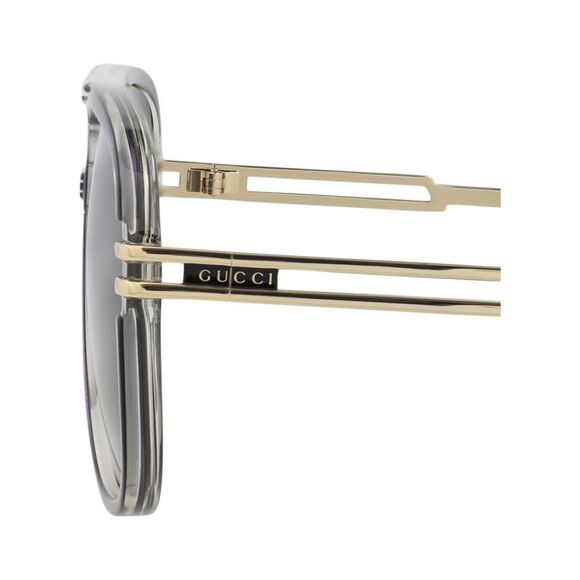 Gucci Aviator-Frame Acetate Sunglasses Multi Mens - Picture 4 of 6